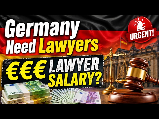 URGENT: Germany Is Facing a Lawyer Shortage — Here’s How to Qualify!