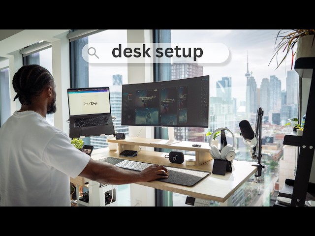 I Built My Dream Desk Setup for Productivity (ft. Desky)