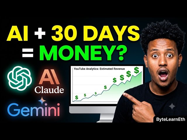 I Used AI Every Day for 30 Days to Make Money — Here's What Happened