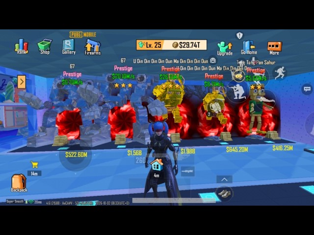 Brainrot royale Ranking ? | Capturing All Rare Brainrots in Brainrot royale pubg