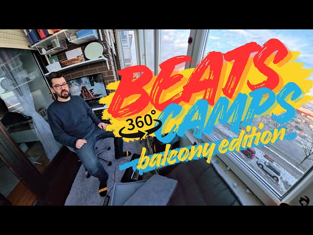 Sit With Me while I Make a Beat on my Balcony
