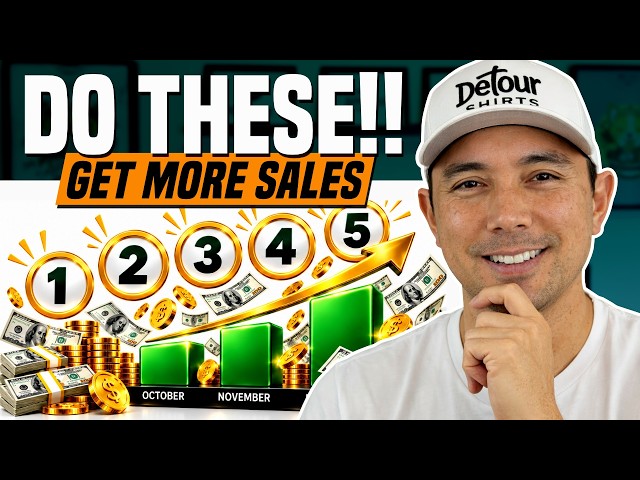 Do These 5 Things For More Sales in Q4! Don't Miss Out!!