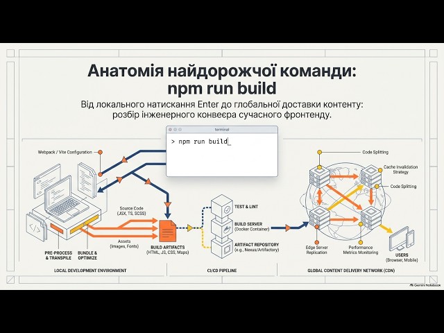 Що таке build процес і навіщо сучасним сайтам етап збірки?