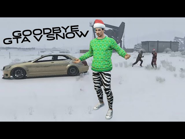This is the last time we will ever play in the snow on GTA V