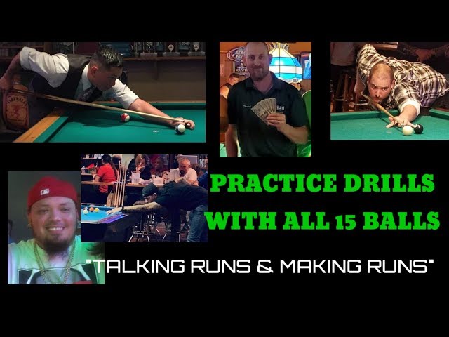 IF YOU WANT TO BECOME BETTER AT POOL PRACTICE THESE DRILL BY DJ GARZA AND STOP MISSING THE 8 BALL!
