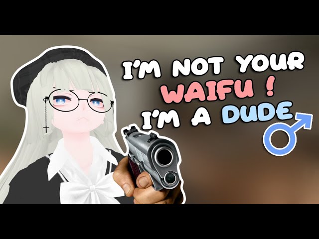 Im not your waifu ! im a dude ! Voice Trolling [VRCHAT]