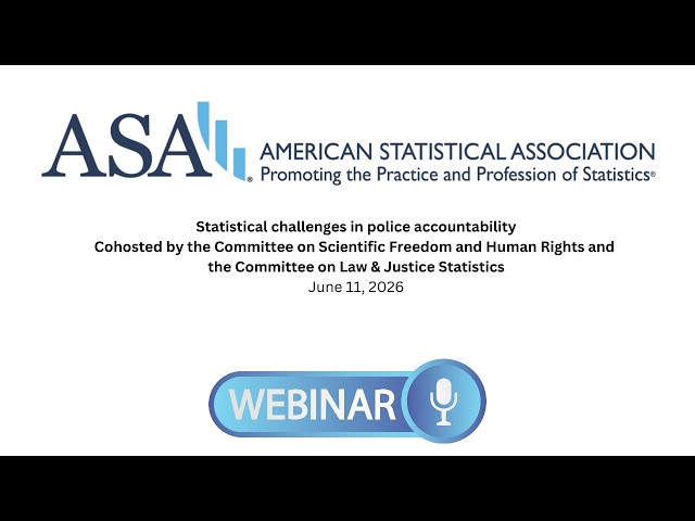 Statistical challenges in police accountability