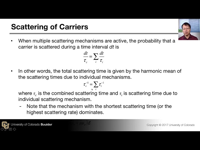 Drift Current - Semiconductor Physics
