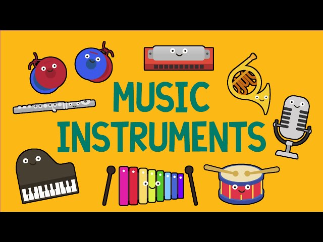 Music Instruments Name for Children (27 Instruments)