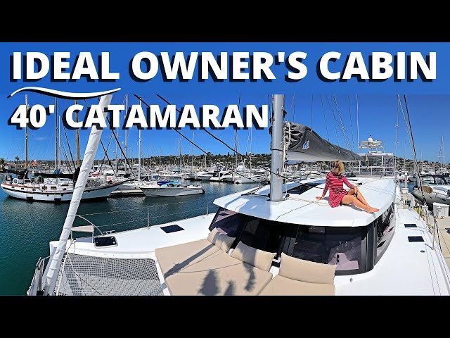 $569,000 2020 FOUNTAINE PAJOT LUCIA 40' CATAMARAN WALKTHROUGH & SPECS /Liveaboard Sailing Yacht Tour