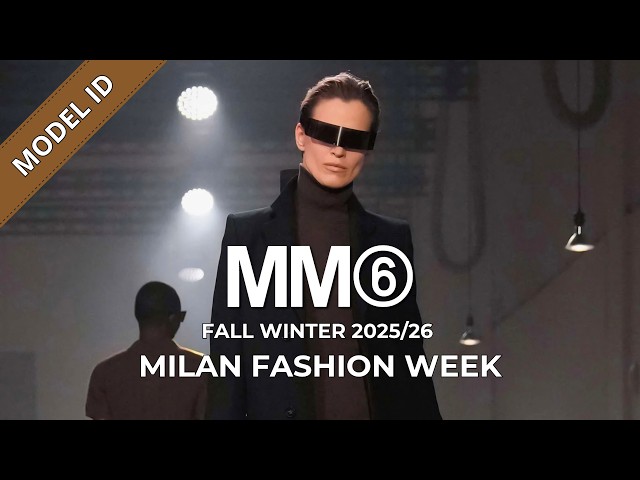 MM6 Maison Margiela Fall Winter 2025/26 Fashion Show Model ID | Milan Fashion Week