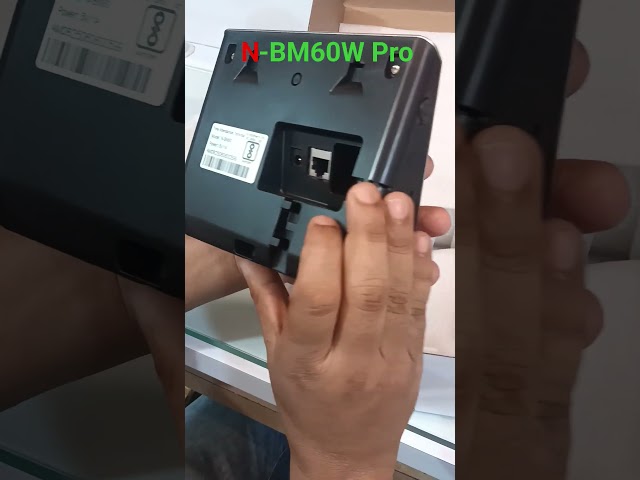 Unboxing BIOMAX N-BM60W PRO #smartlock #cctv #essl #biomax