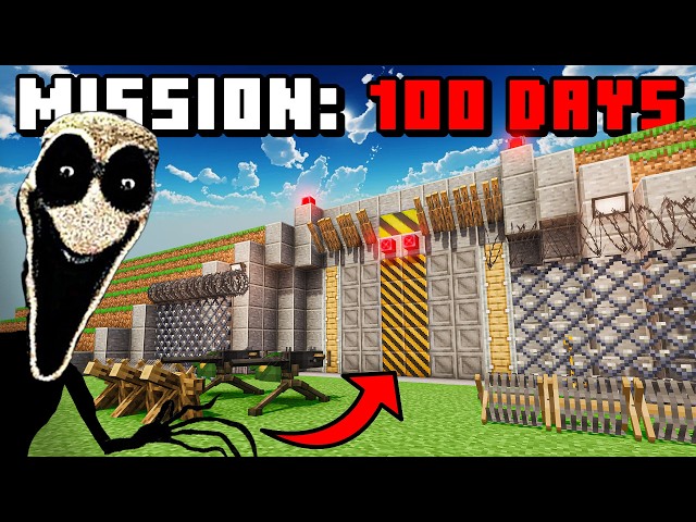 Surviving 100 Days In Minecraft's DEADLIEST Bunker #3