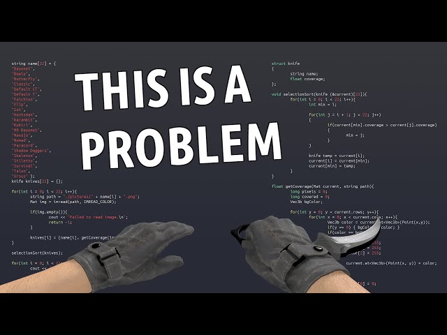 Counter Strike's Knives Are Pay To Win | Here's Why
