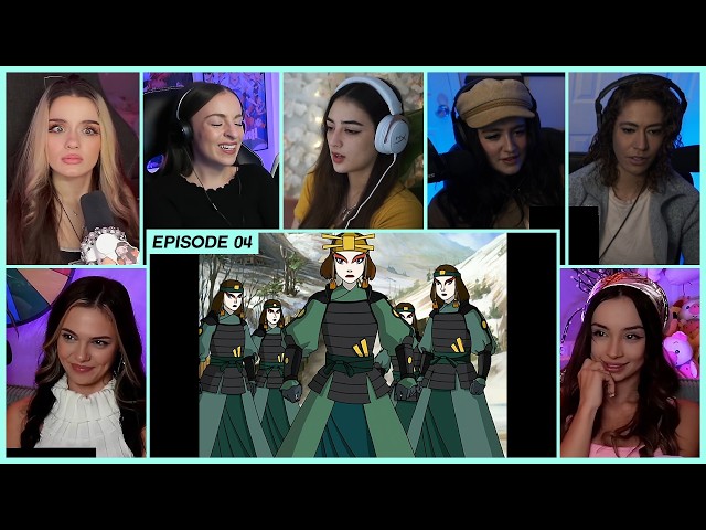 [GIRLS REACT] The Warriors of Kyoshi | ATLA Ep 4 Girl Reaction Mashup