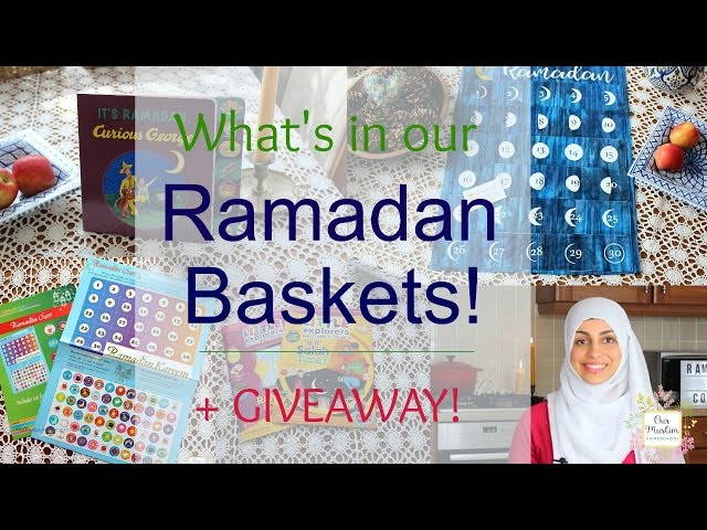 Our Ramadan Baskets + GIVEAWAY | Collab