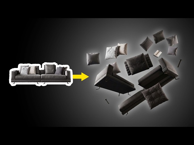 Insane AI 3D Model Generation + Components Breakdown using Hyper3D Rodin