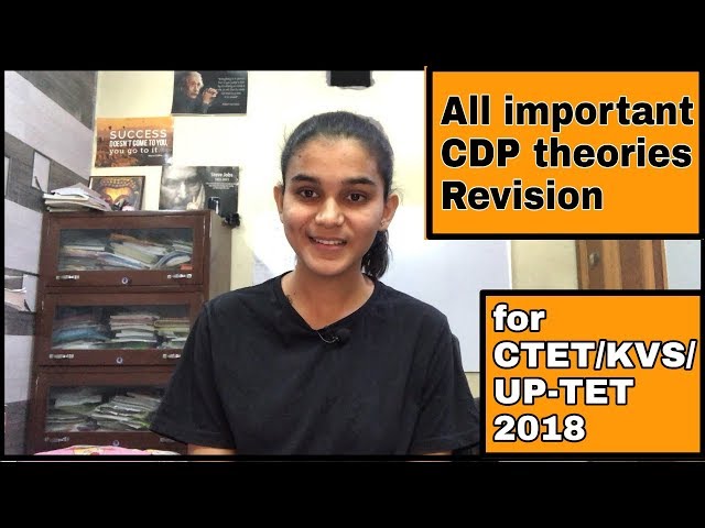 All Important CDP theories Revision for CTET/KVS/UP-TET 2018