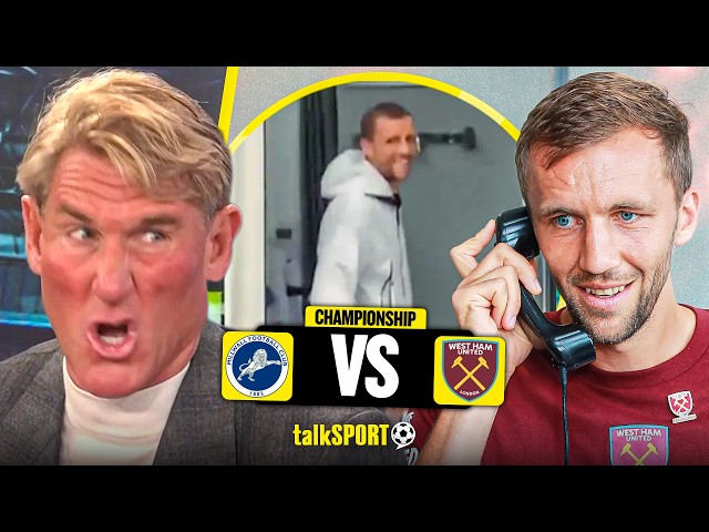 "BERSERK!" Simon Jordan REACTS to Tomáš Souček being THREATENED ahead of West Ham's trip to Millwall