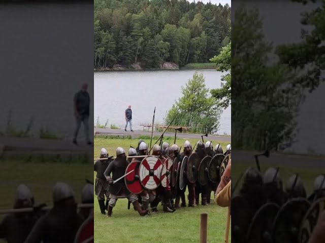 Viking Festival Battle In Norway #shorts