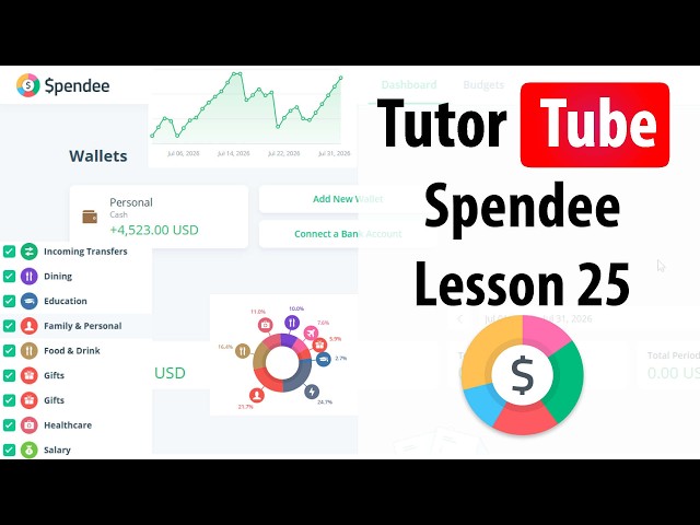 Spendee - Lesson 25 - Customizing Profile Settings