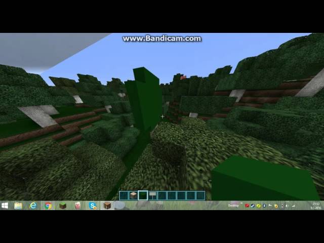 How to build a hipster tree in minecraft
