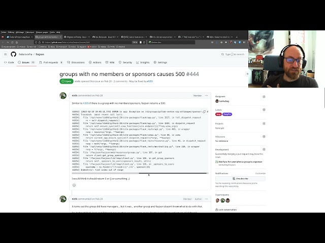 Hacking on Fedora Infra Apps: FASJSON