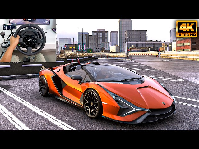 1500HP Lamborghini Sián Roadster | Forza Horizon 6 | Thrustmaster T300RS gameplay