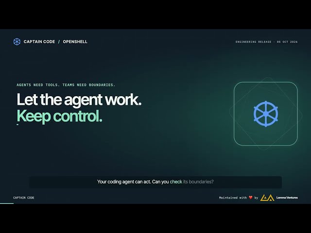 Captain Code AI + NVIDIA OpenShell: Your AI Agents Safely Sandboxed