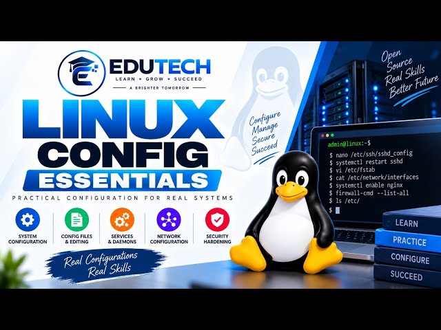 Linux for Begineers: Linux Config & Essentials 05