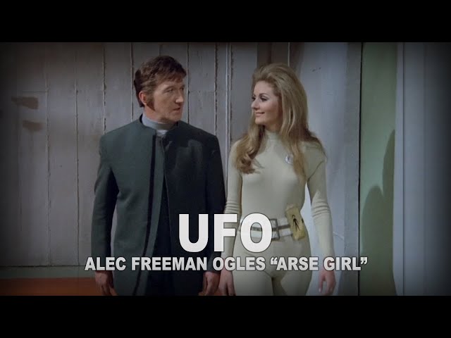 UFO - Alec Freeman (George Sewell) Ogles "Arse Girl" Louisa Rabaiotti - Classic TV Clip