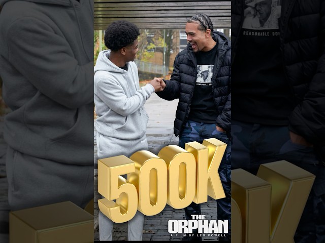 Over 600k now...this film has taken the world by storm #mym #theorphan #uk #london #crime #drama