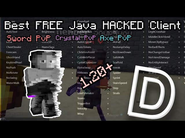 1.21.1+ HACKED Client: DOOMSDAY CLIENT! The BEST Java PvP Client