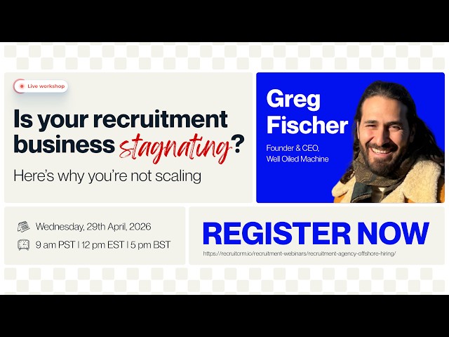 Is your recruitment business stagnating? Here’s why you’re not scaling