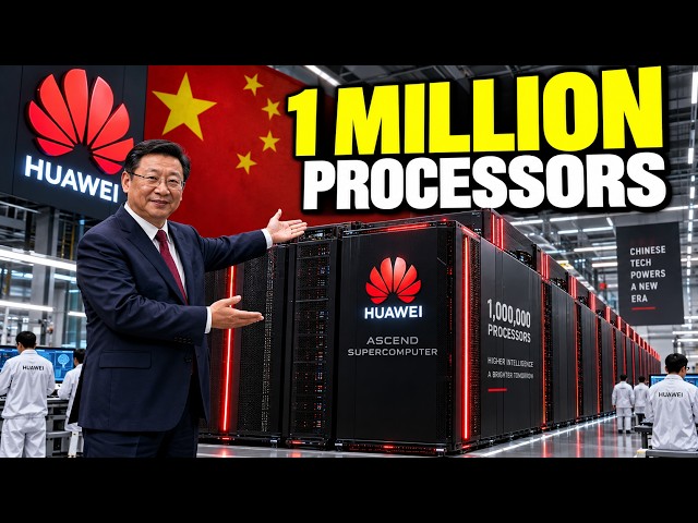 Huawei Just Built a Computer With 1 Million Processors — And It Changes Everything