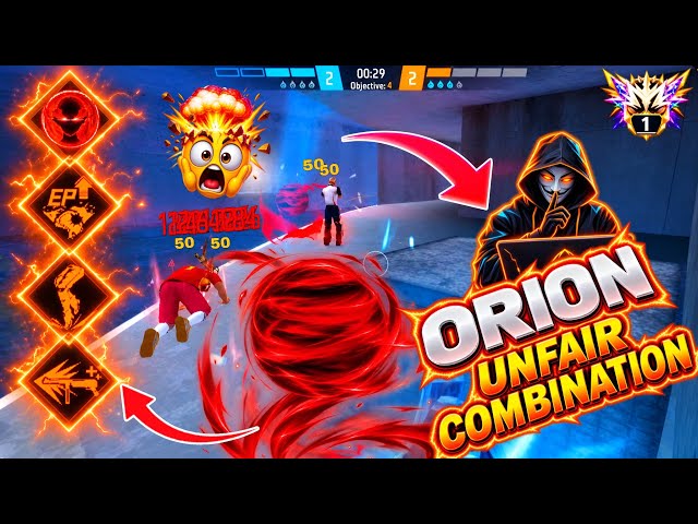 Cs Rank Best Character Skill || Orion Best Character Combination