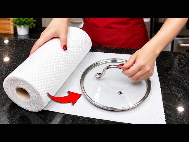 24 Little Known Paper Towel Tricks That Make Your Life Easier! They Look Crazy, But They Really Work