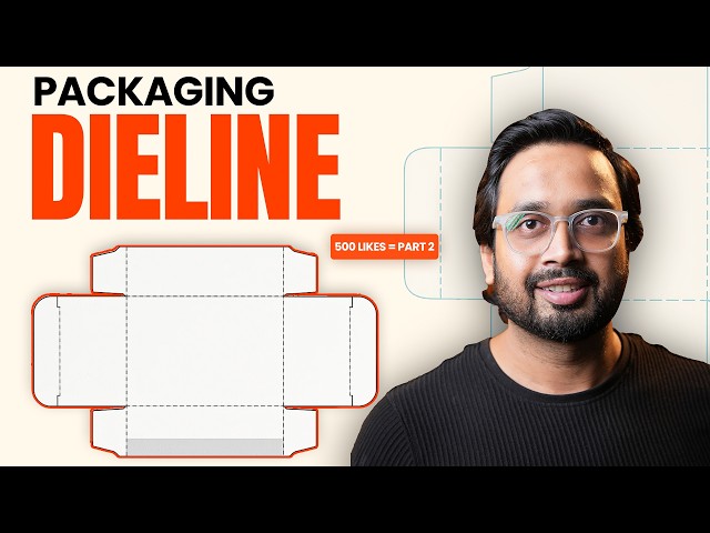 How to Create a Packaging Dieline in Illustrator | Step-by-Step Tutorial