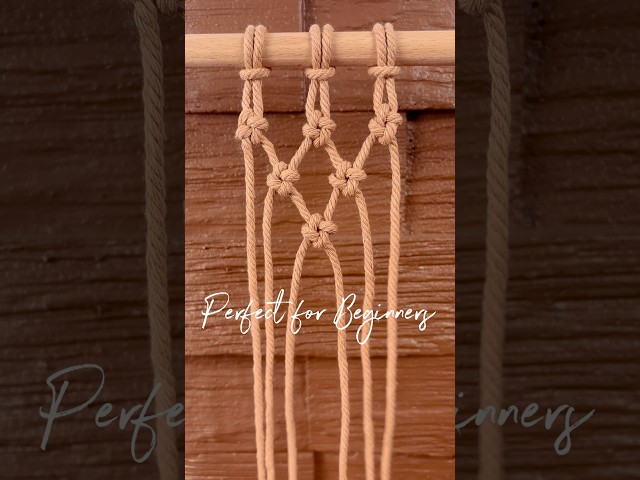 Makramee Josephine-Knoten | Josephine Knot Tutorial (Easy DIY) #makramee #diy #macrame