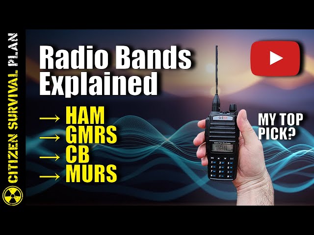 Radio Bands Explained: Why I Chose GMRS