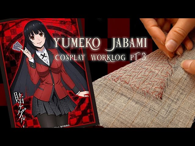 Tailoring a Jacket: Canvas + Facing plus so much padstitching | Yumeko Jabami Cosplay Worklog