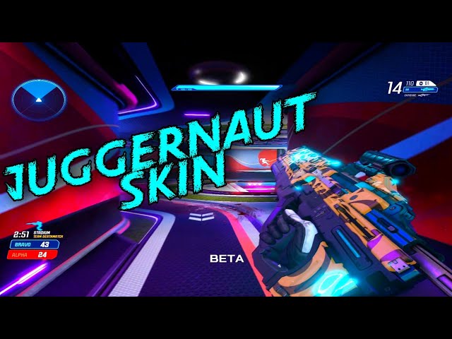 I unlocked the Juggernaut skin - Splitgate