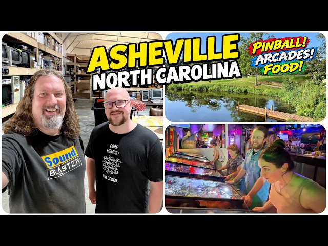 Exploring Asheville North Carolina w/ Lazy Game Reviews!