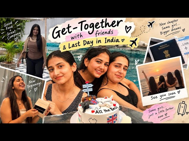 Our Last Day Together in India 🥹❤️ | UK Farewell Vlog 🇬🇧 