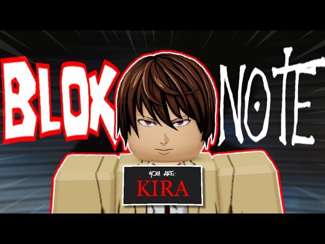 I PLAYED THE NEW DEATH NOTE GAME ON ROBLOX...