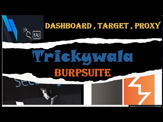 Burpsuite  basic to advance free  | Dashboard | target | proxy  web security with burp