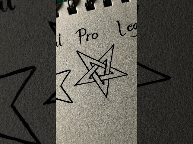 How to draw Star beginner to legend✏️ #drawing #tutorial #howtodraw #sketch #art