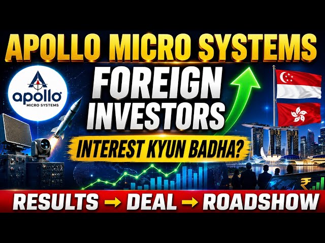Apollo Micro Systems: Foreign Investors Ki Nazar Kyun? ₹1,550 Cr Deal + Big Roadshow
