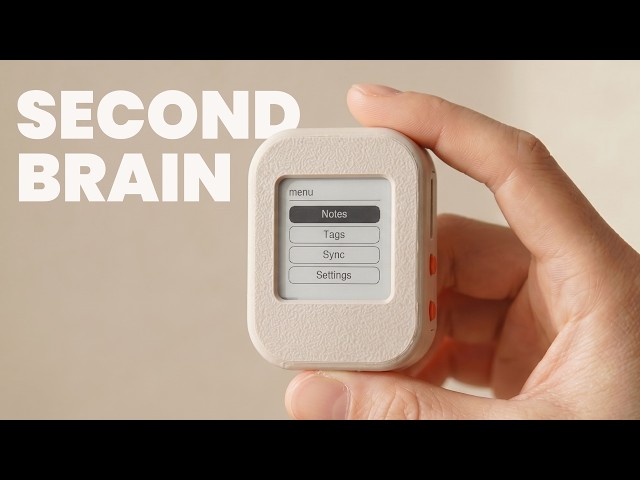 I Built a Minimalist AI Note Device