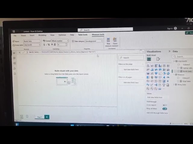 Power BI  |  Part B | Lab 1 | Calculate and filter functions